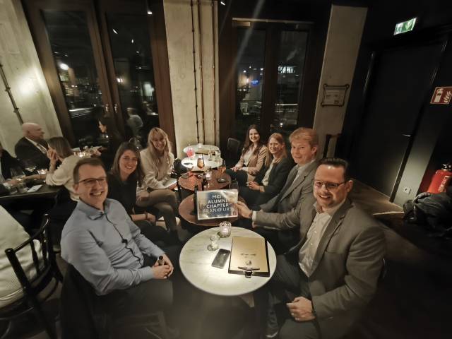 <p>February 4, 2025  |  Alumni reunion in Frankfurt ©Tobias Anslinger</p>